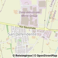 Hartă Cervasca