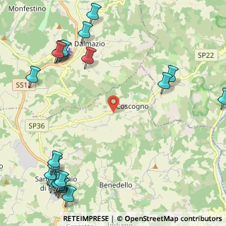 Mappa Via Casa Bortolani, 41028 Serramazzoni MO, Italia (3.294)