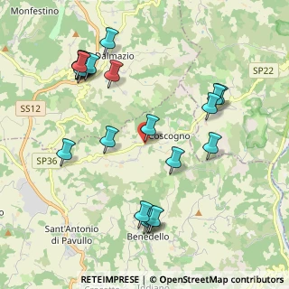 Mappa Via Casa Bortolani, 41026 Pavullo nel Frignano MO, Italia (2.36522)