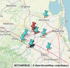 Mappa Via S. Francesco, 48032 Cotignola RA, Italia (10.55333)