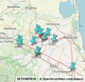 Mappa Via S. Francesco, 48032 Cotignola RA, Italia (11.40455)