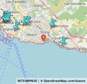 Mappa Via Al Capo di Santa Chiara, 16147 Genova GE, Italia (3.19)
