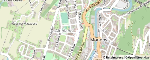 Mappa Mondovì