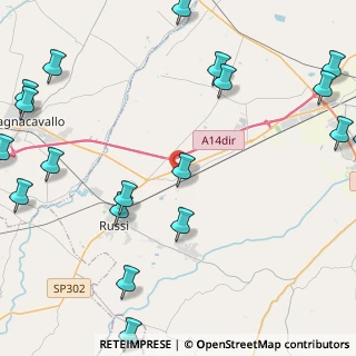 Mappa Via Sentierone, 48026 Godo RA, Italia (6.6695)