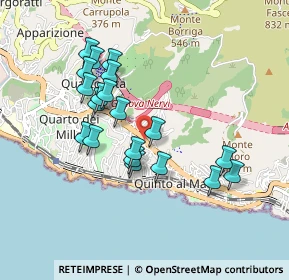 Mappa SS1, 16166 Genova GE, Italia (0.8335)