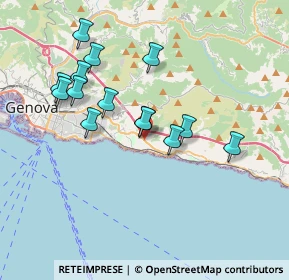 Mappa SS1, 16166 Genova GE, Italia (3.44929)