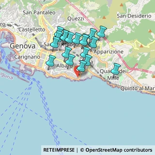 Mappa Via Tito Speri, 16146 Genova GE, Italia (1.6165)
