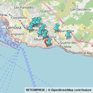 Mappa Via Tito Speri, 16146 Genova GE, Italia (1.47636)