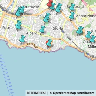 Mappa Via Tito Speri, 16146 Genova GE, Italia (1.5035)