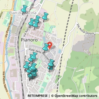 Mappa Via Dozza, 40065 Pianoro BO, Italia (0.6295)