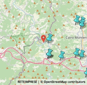 Mappa Via Valbormida, 17056 Cengio SV, Italia (5.35909)