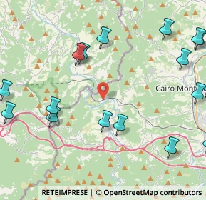 Mappa Via Valbormida, 17056 Cengio SV, Italia (6.293)