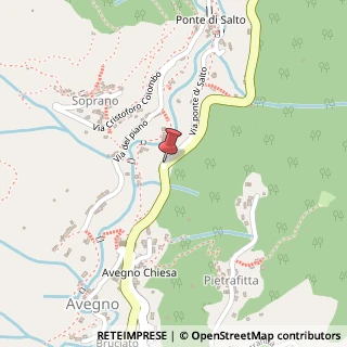 Mappa Via Michelangelo, 29, 16036 Avegno, Genova (Liguria)