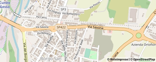 Mappa Cuneo