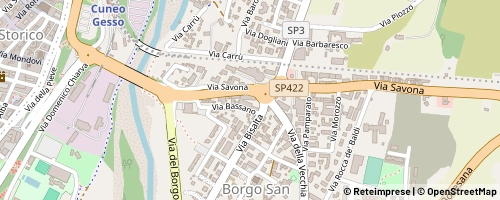Mappa Cuneo