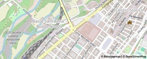 Mappa Cuneo