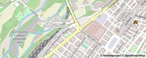 Mappa Cuneo