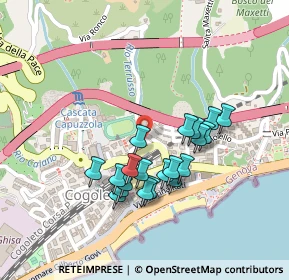 Mappa Via Ronco, 16016 Cogoleto GE, Italia (0.1975)