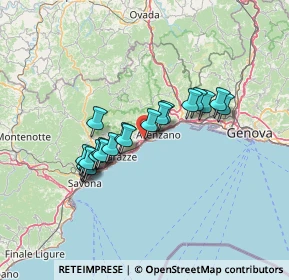 Mappa Via Ronco, 16016 Cogoleto GE, Italia (11.2925)