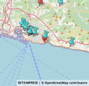 Mappa Via Orlando, 16147 Genova GE, Italia (3.99455)