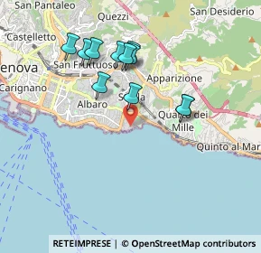 Mappa Via Orlando, 16147 Genova GE, Italia (1.71182)