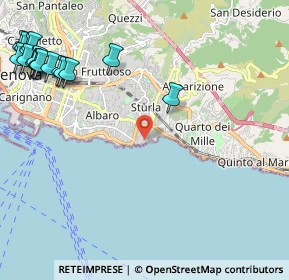 Mappa Via Orlando, 16147 Genova GE, Italia (3.23706)