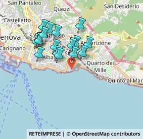 Mappa Via Orlando, 16147 Genova GE, Italia (1.59353)