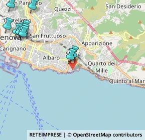 Mappa Via Orlando, 16147 Genova GE, Italia (3.05909)