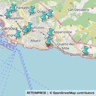 Mappa Via Orlando, 16147 Genova GE, Italia (2.71545)