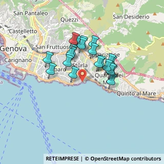 Mappa Via Vernazzola, 16147 Genova GE, Italia (1.4165)