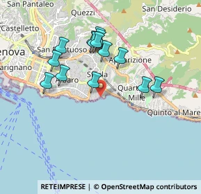 Mappa Via Vernazzola, 16147 Genova GE, Italia (1.71357)