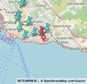Mappa Via Felice Cavallotti, 16148 Genova GE, Italia (2.10364)