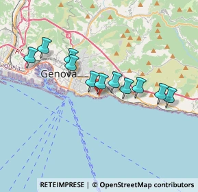 Mappa Via Felice Cavallotti, 16148 Genova GE, Italia (3.15545)
