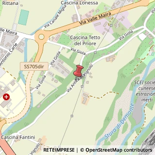 Mappa Via Antica di Vignolo, 66, 12100 Cuneo, Cuneo (Piemonte)
