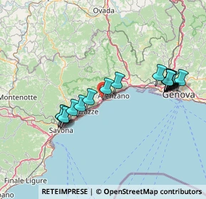Mappa 16016 Cogoleto GE, Italia (15.21789)