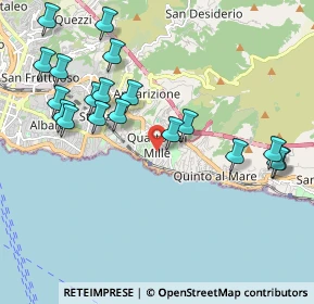 Mappa Via Gabriele Rossetti, 16148 Genova GE, Italia (2.26789)