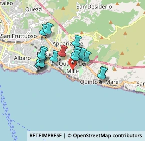 Mappa Via Gabriele Rossetti, 16148 Genova GE, Italia (1.43389)