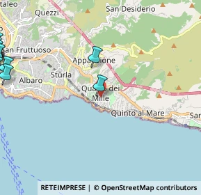 Mappa Via Gabriele Rossetti, 16148 Genova GE, Italia (4.03222)