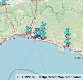 Mappa Via Gabriele Rossetti, 16148 Genova GE, Italia (18.67538)