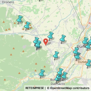 Mappa SP23, 12010 Bernezzo CN, Italia (5.713)