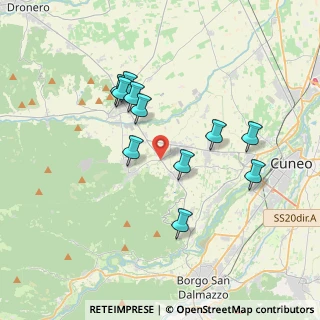 Mappa SP23, 12010 Bernezzo CN, Italia (3.36909)