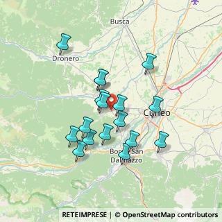 Mappa SP23, 12010 Bernezzo CN, Italia (6.26588)