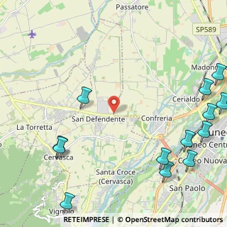 Mappa Via del Corno, 12010 Cervasca CN, Italia (3.29692)