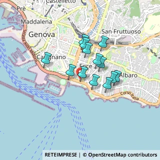 Mappa Corso Guglielmo Marconi, 16129 Genova GE, Italia (0.66)