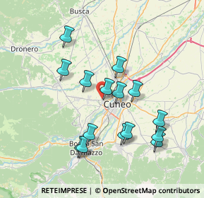 Mappa Via Molino Morra, 12100 Cuneo CN, Italia (7.11333)