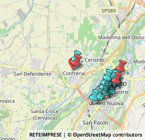 Mappa Via Molino Morra, 12100 Cuneo CN, Italia (2.0865)