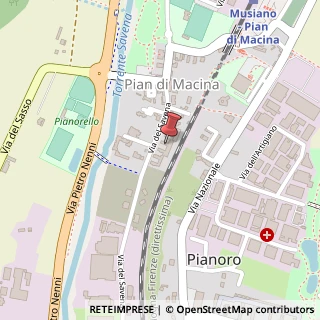 Mappa Via del Savena, 9E, 40065 Pianoro, Bologna (Emilia Romagna)