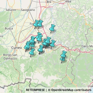 Mappa Via Vigliotti, 12084 Mondovì CN, Italia (9.8215)