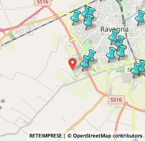 Mappa Via Fiume Montone Abbandonato, 48124 Ravenna RA, Italia (2.60429)