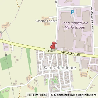 Mappa Via Nazionale, 34, 12010 Cervasca, Cuneo (Piemonte)